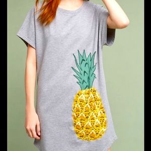 Happy pineapple dress Anthro 🍍